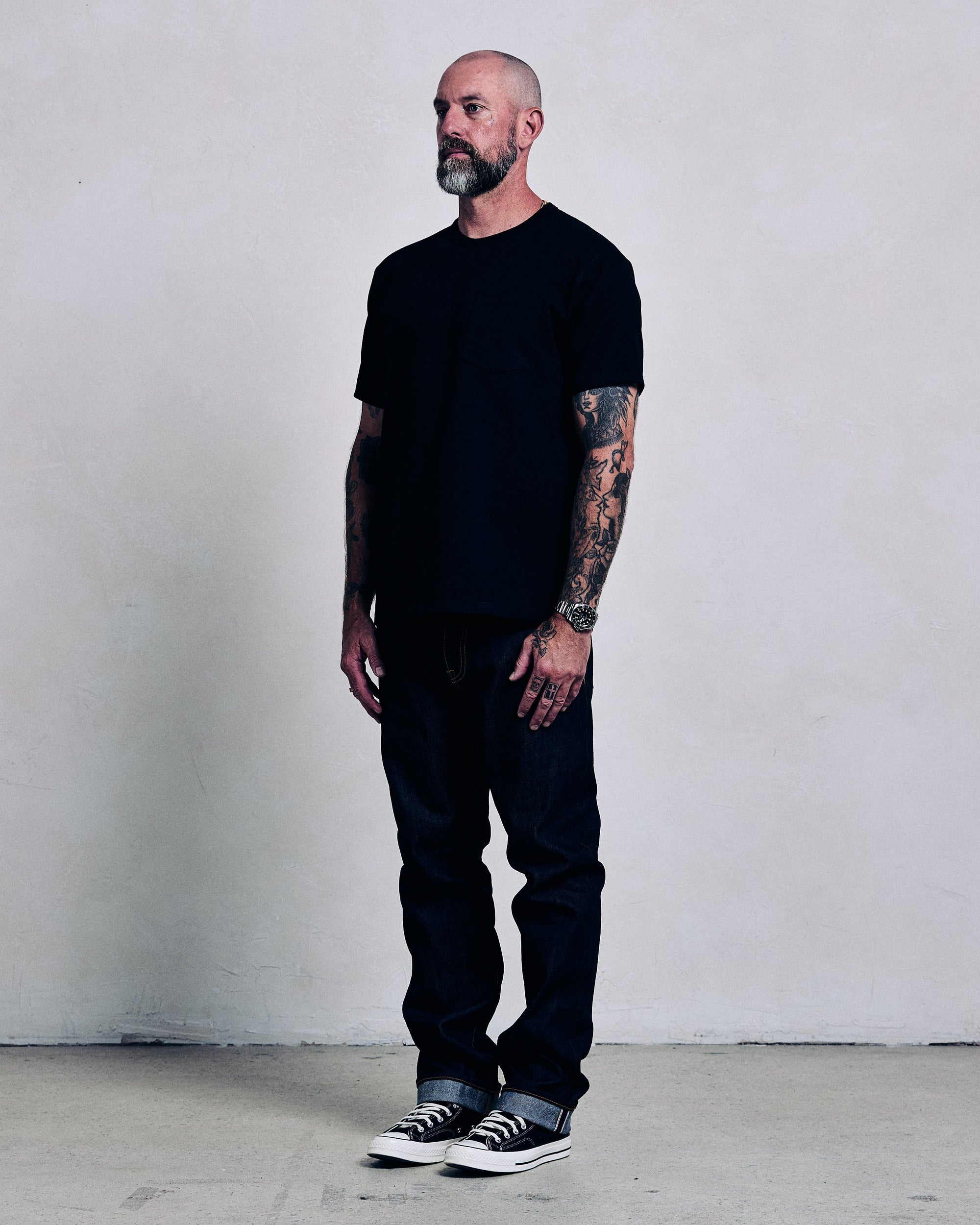 Heavyweight Short Sleeve Pocket T-Shirt