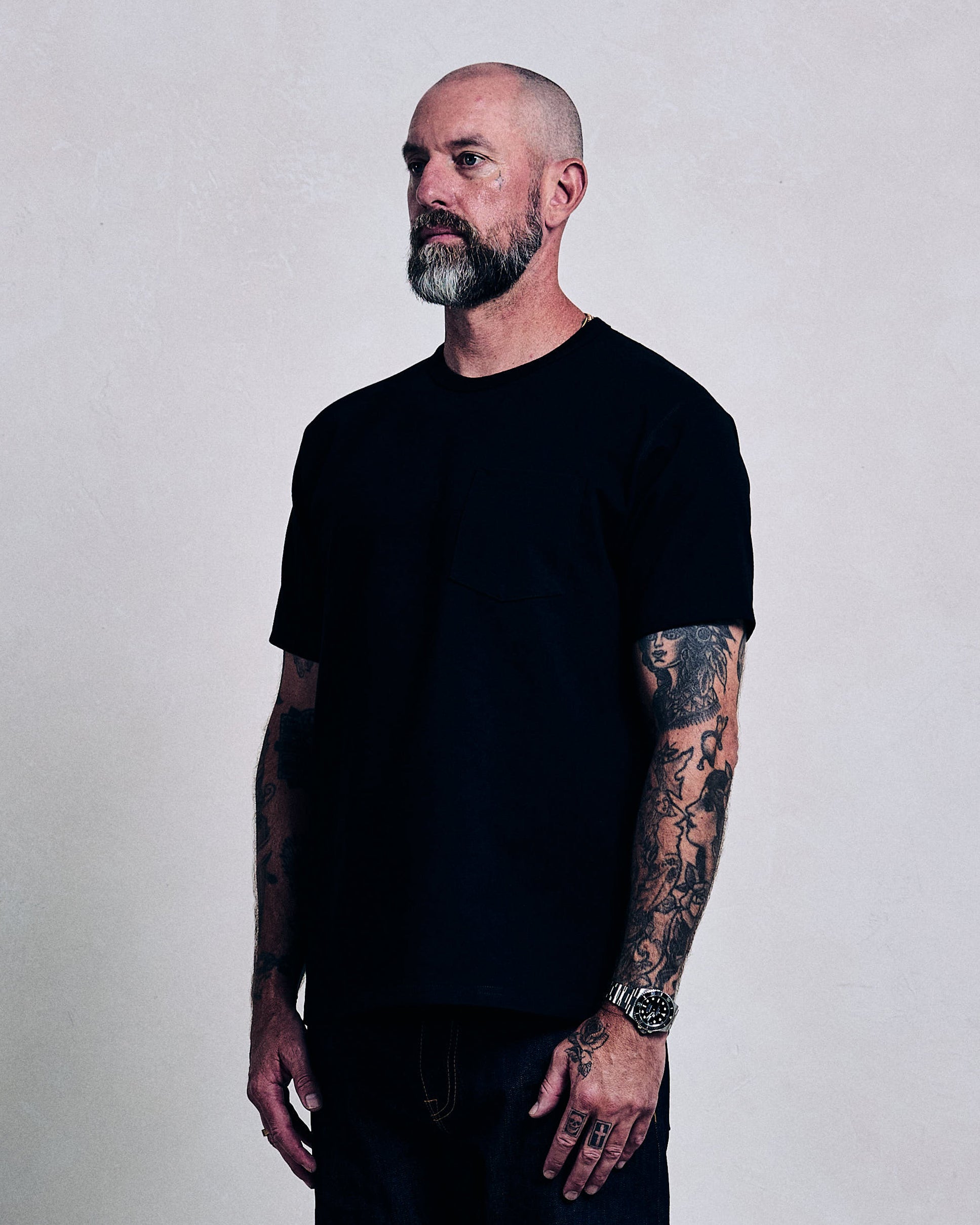 Heavyweight Short Sleeve Pocket T-Shirt
