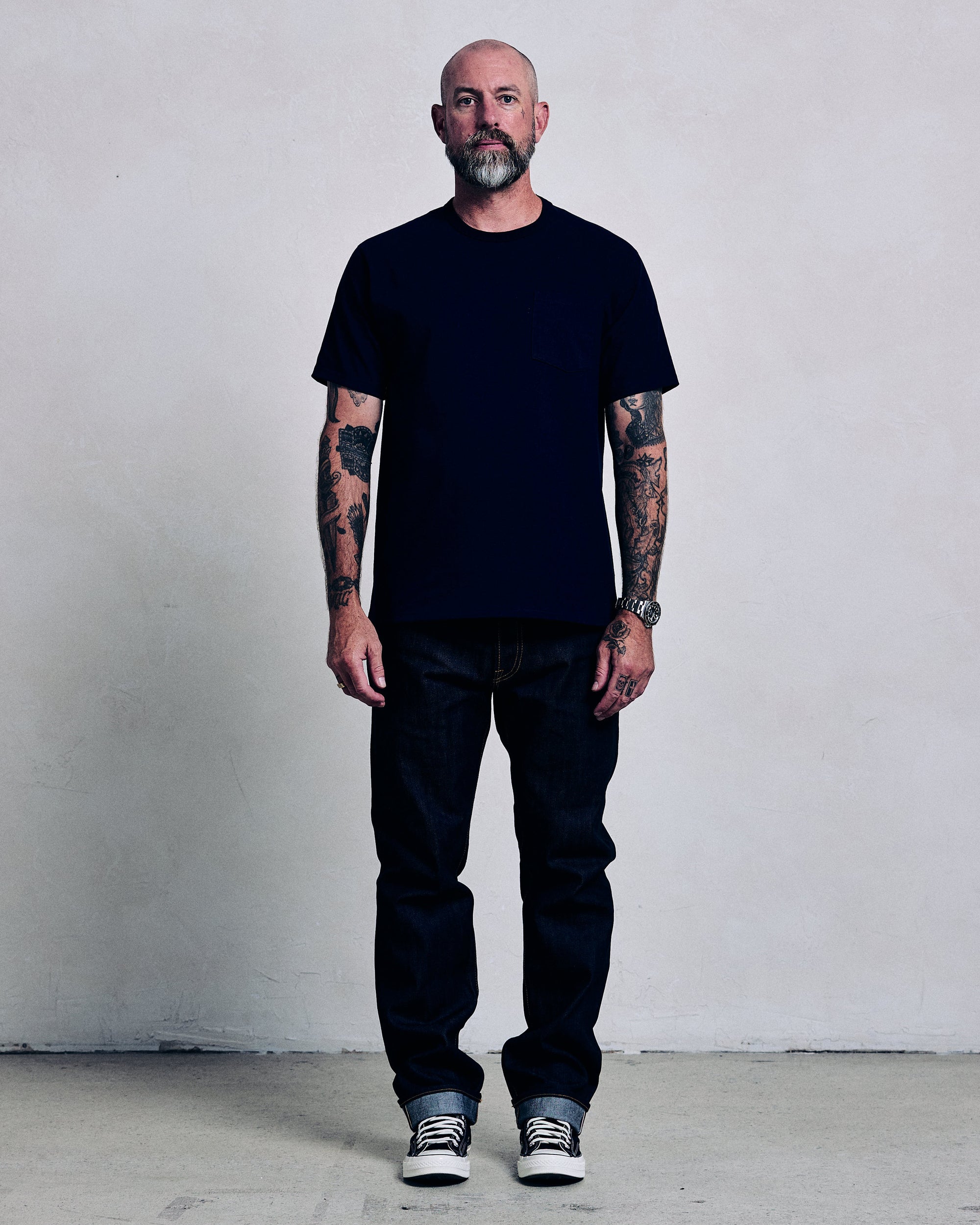 Heavyweight Short Sleeve Pocket T-Shirt