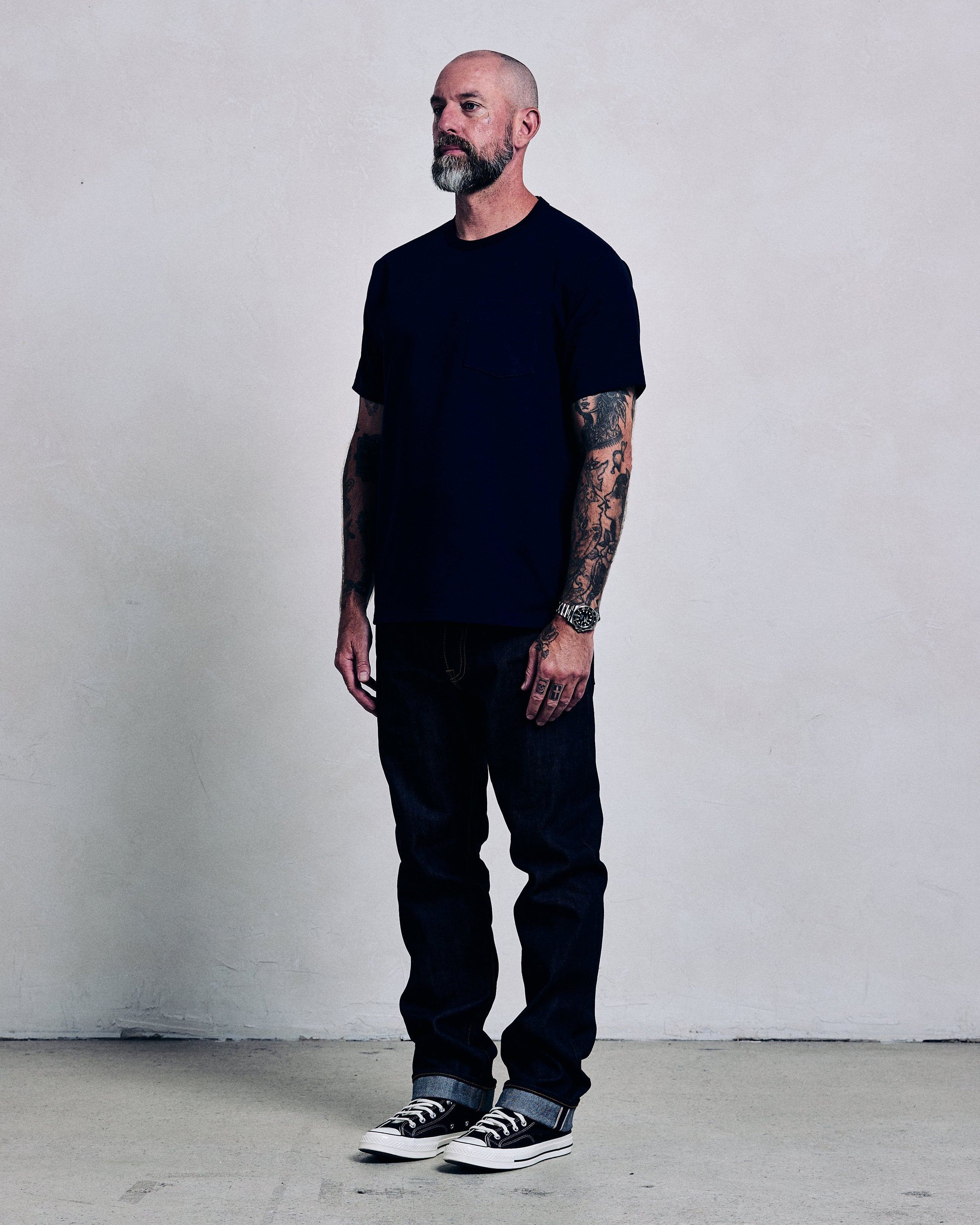 Heavyweight Short Sleeve Pocket T-Shirt