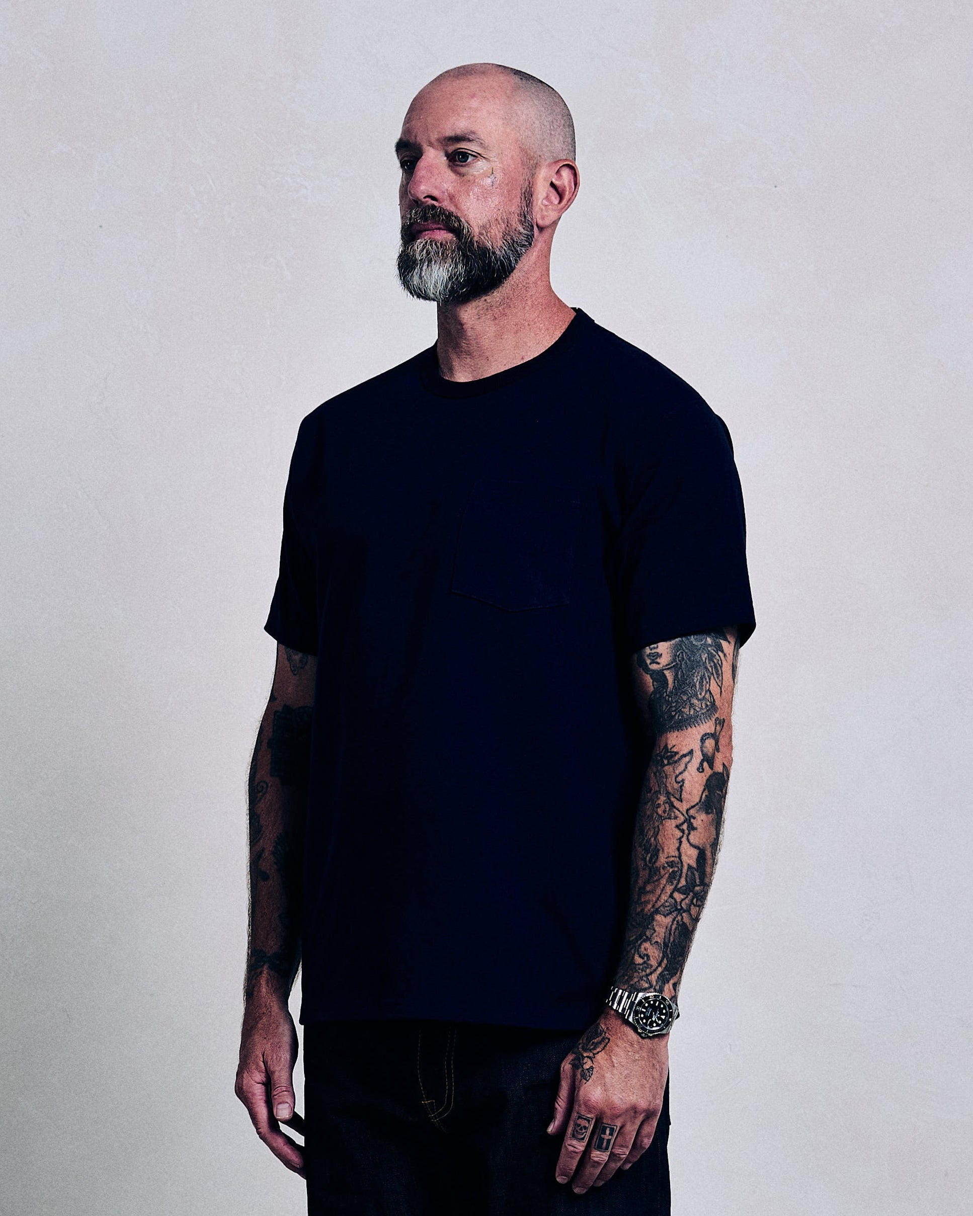 Heavyweight Short Sleeve Pocket T-Shirt