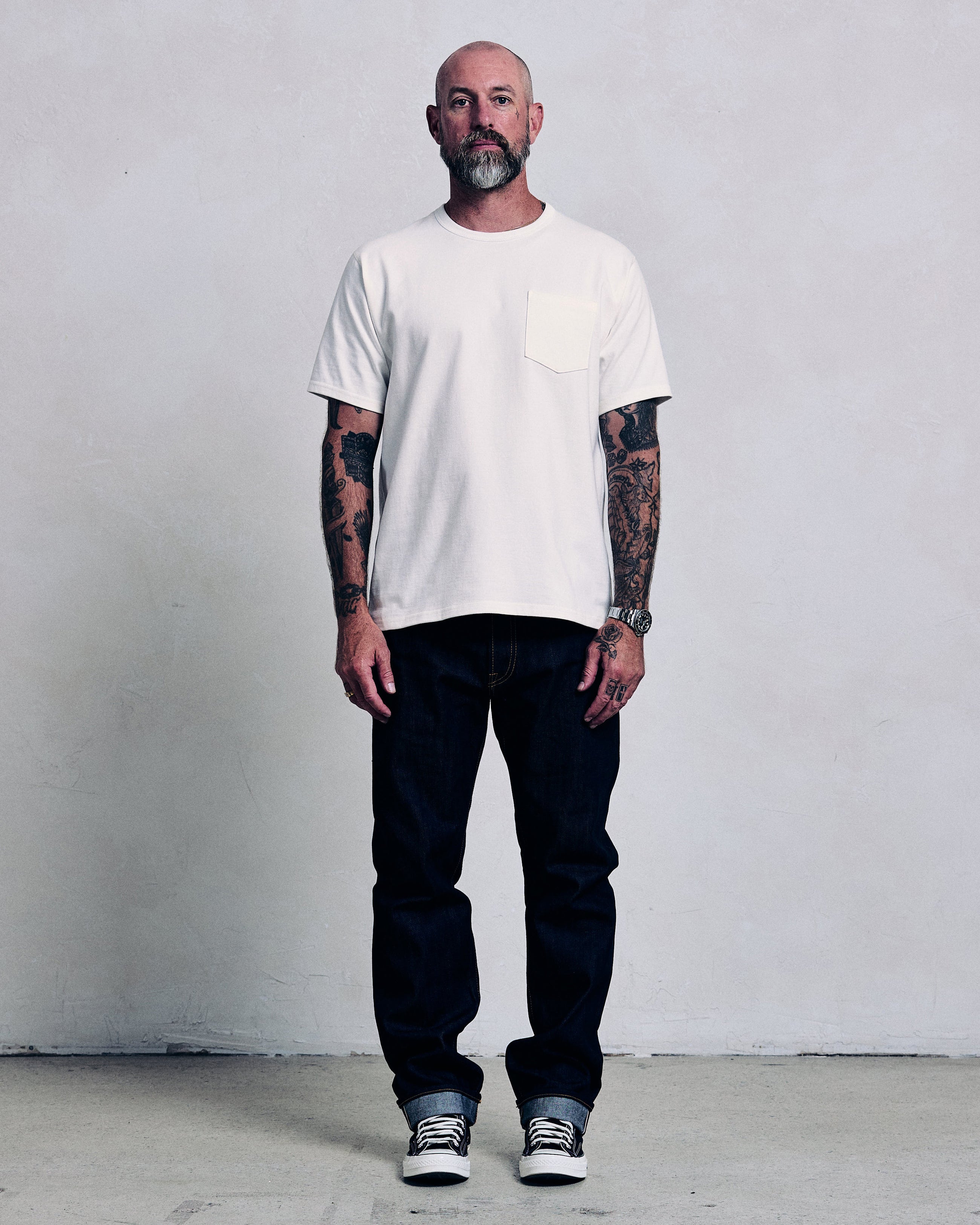 Heavyweight Short Sleeve Pocket T-Shirt