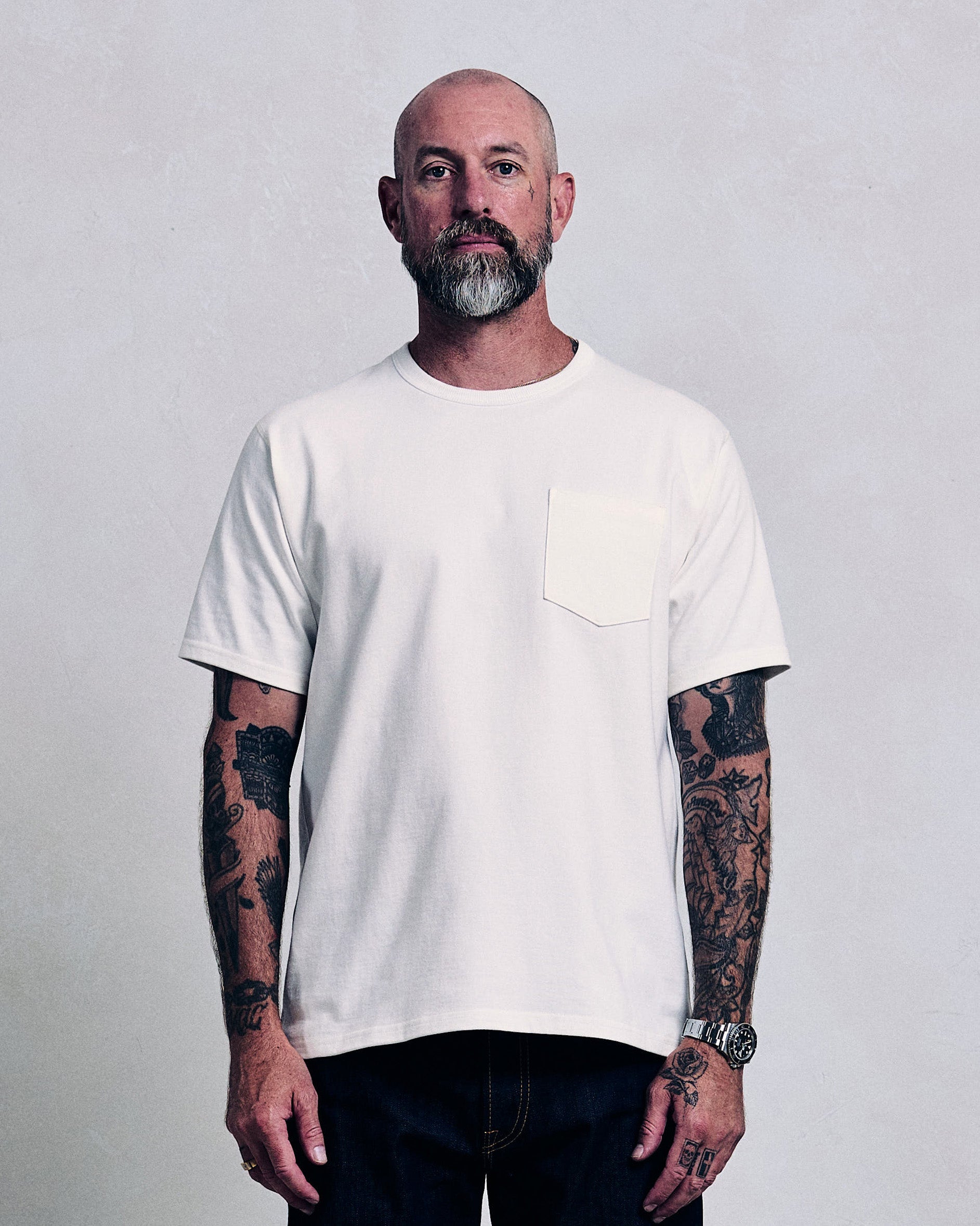 Heavyweight Short Sleeve Pocket T-Shirt