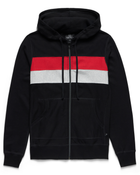 Striped Full Zip Hooded Sweatshirt - Foreign Rider Co.