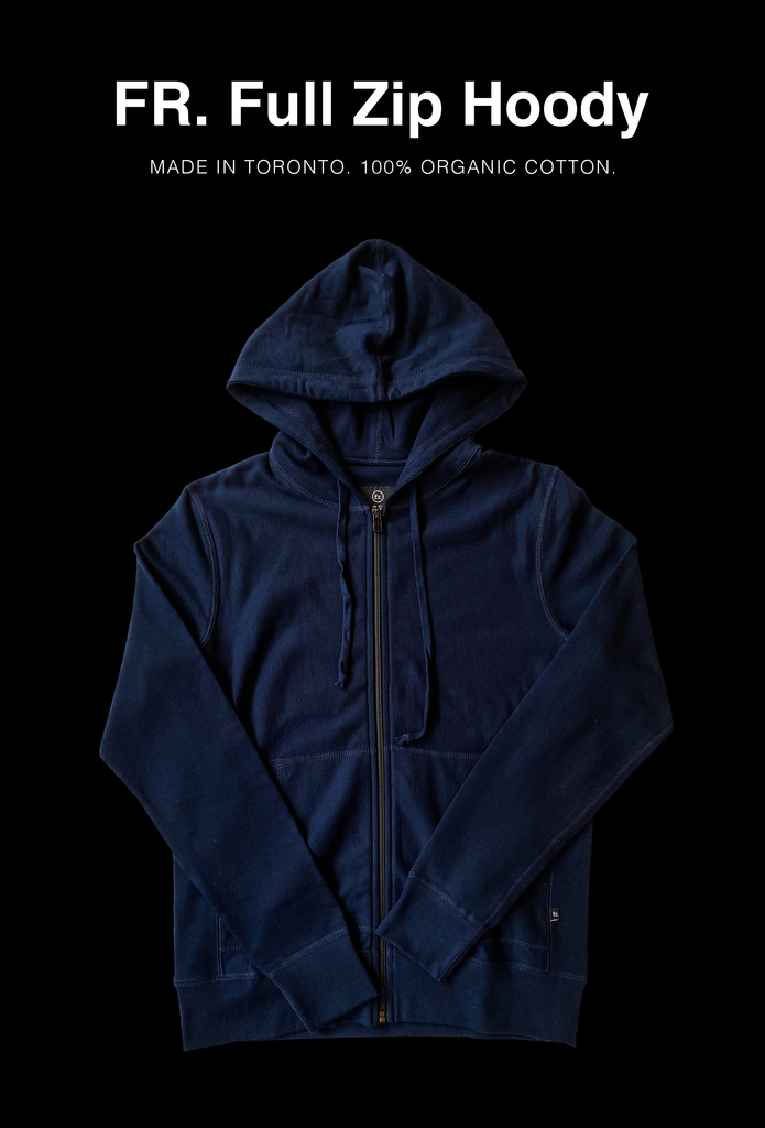 Flat photo of Foreign Rider Co. Fr. Fully Zip Hoody