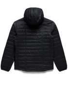 Insulated Hooded Jacket Black - Foreign Rider Co.
