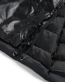 Insulated Hooded Jacket Black - Foreign Rider Co.