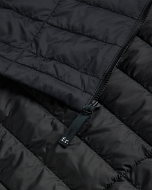 Insulated Hooded Jacket Black - Foreign Rider Co.