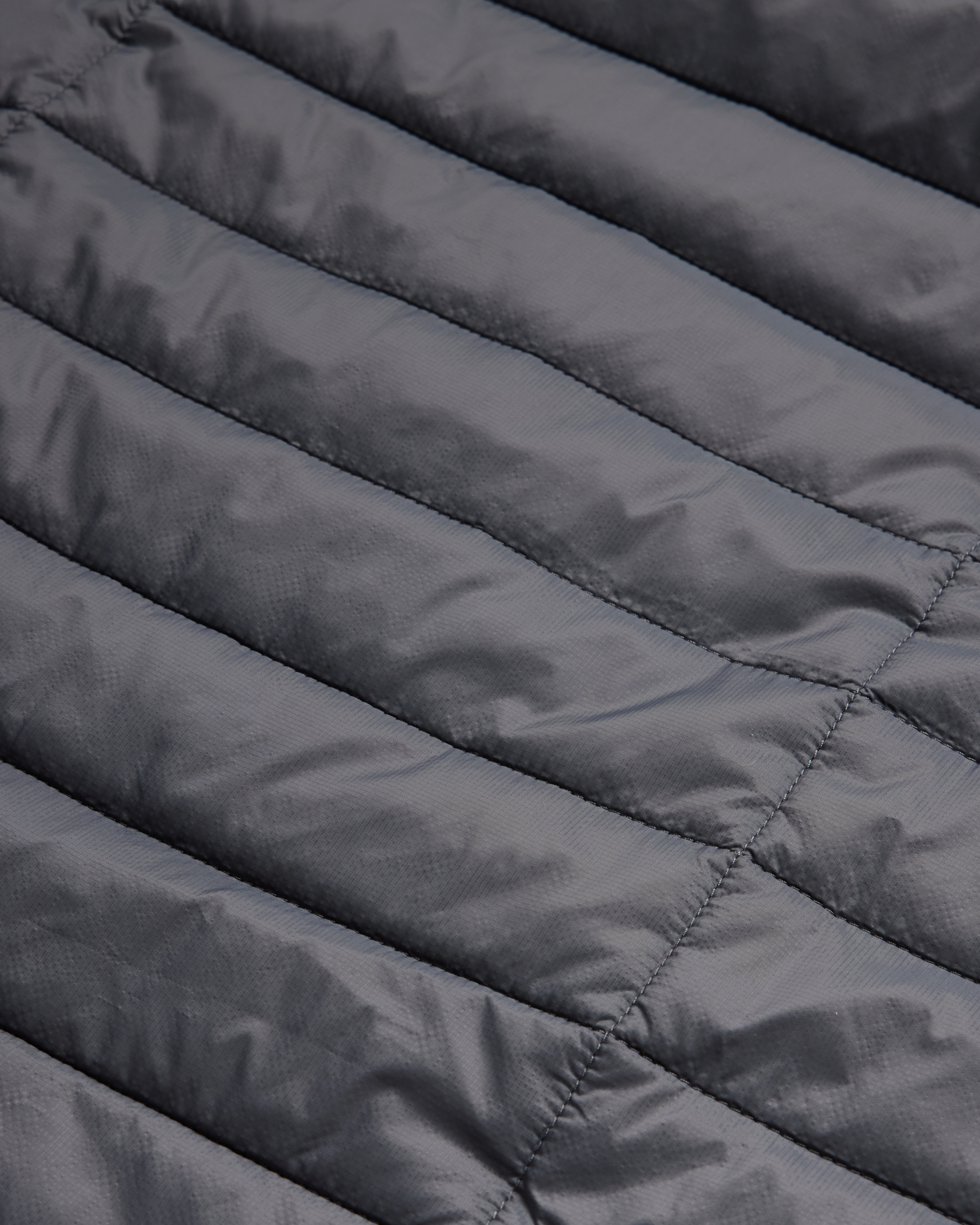 Insulated Hooded Jacket Grey - Foreign Rider Co.