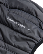 Insulated Hooded Jacket Grey - Foreign Rider Co.