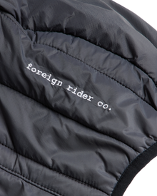 Insulated Hooded Jacket Grey - Foreign Rider Co.