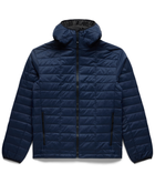 Insulated Hooded Jacket Navy - Foreign Rider Co.