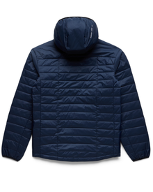 Insulated Hooded Jacket Navy - Foreign Rider Co.