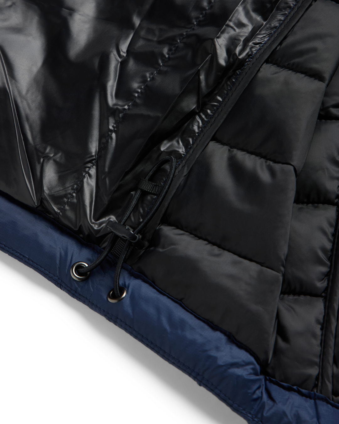 Insulated Hooded Jacket Navy - Foreign Rider Co.