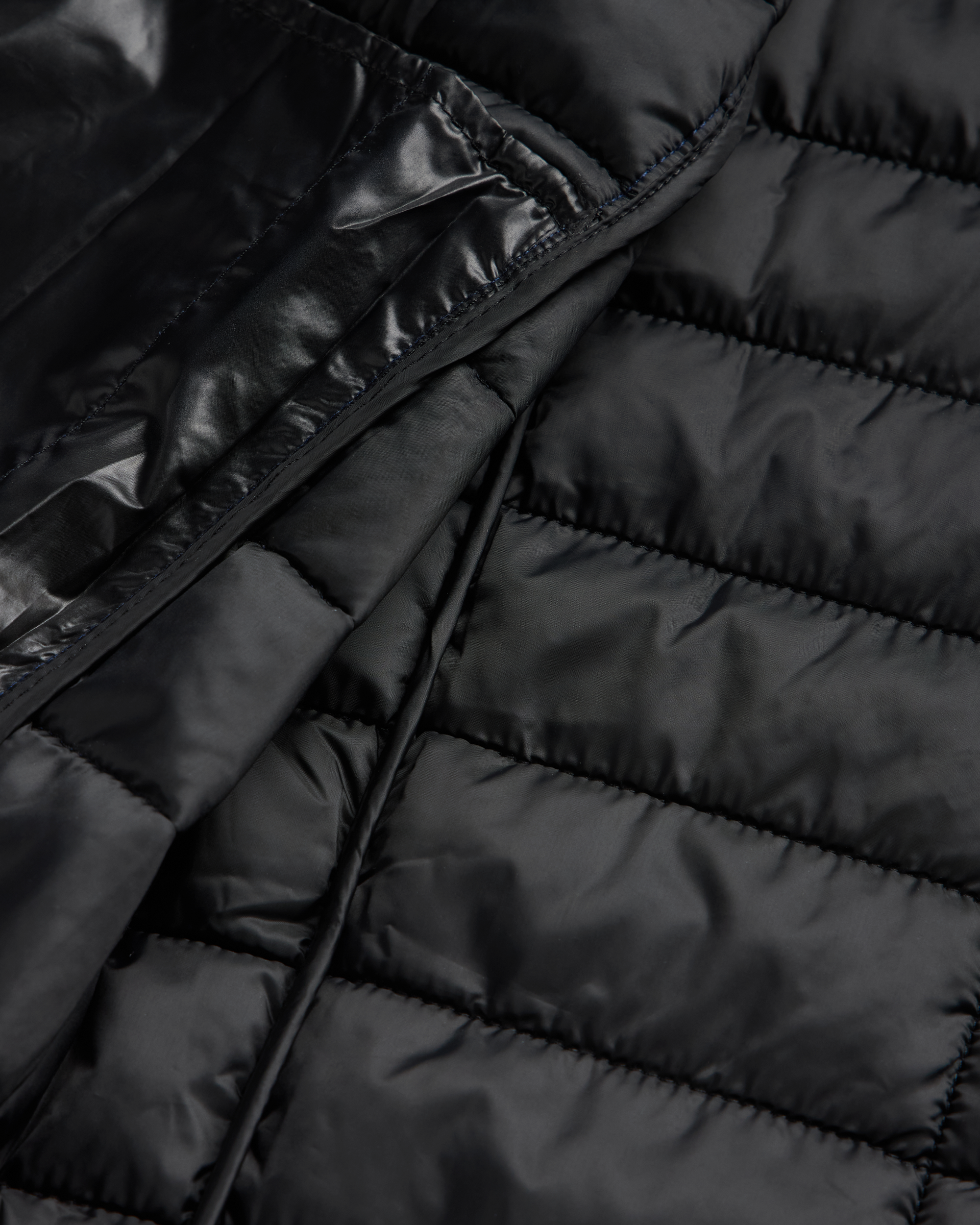 Insulated Hooded Jacket Navy - Foreign Rider Co.