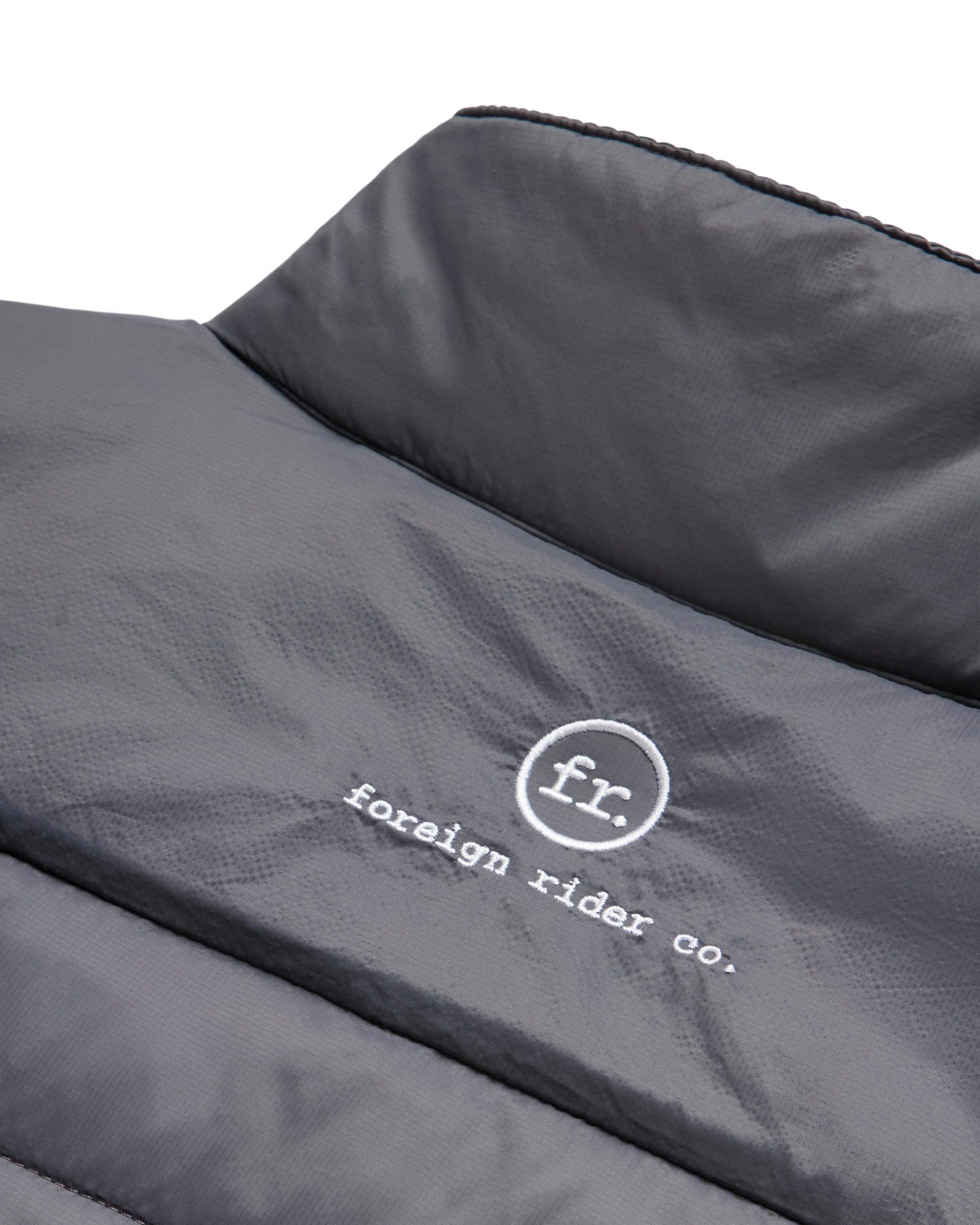 Insulated Vest Grey - Foreign Rider Co.
