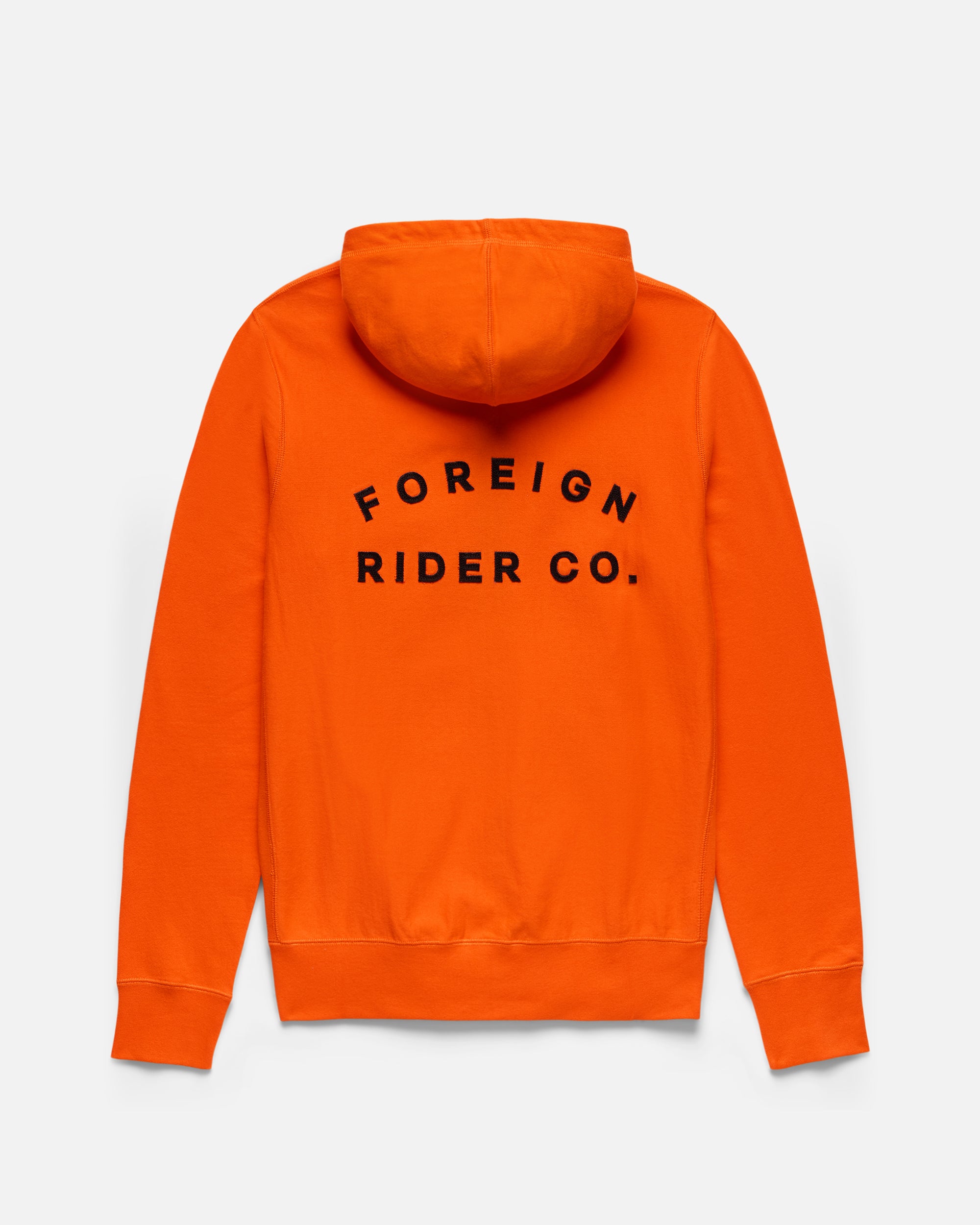 Retro Full Zip Hooded Sweatshirt - Foreign Rider Co.