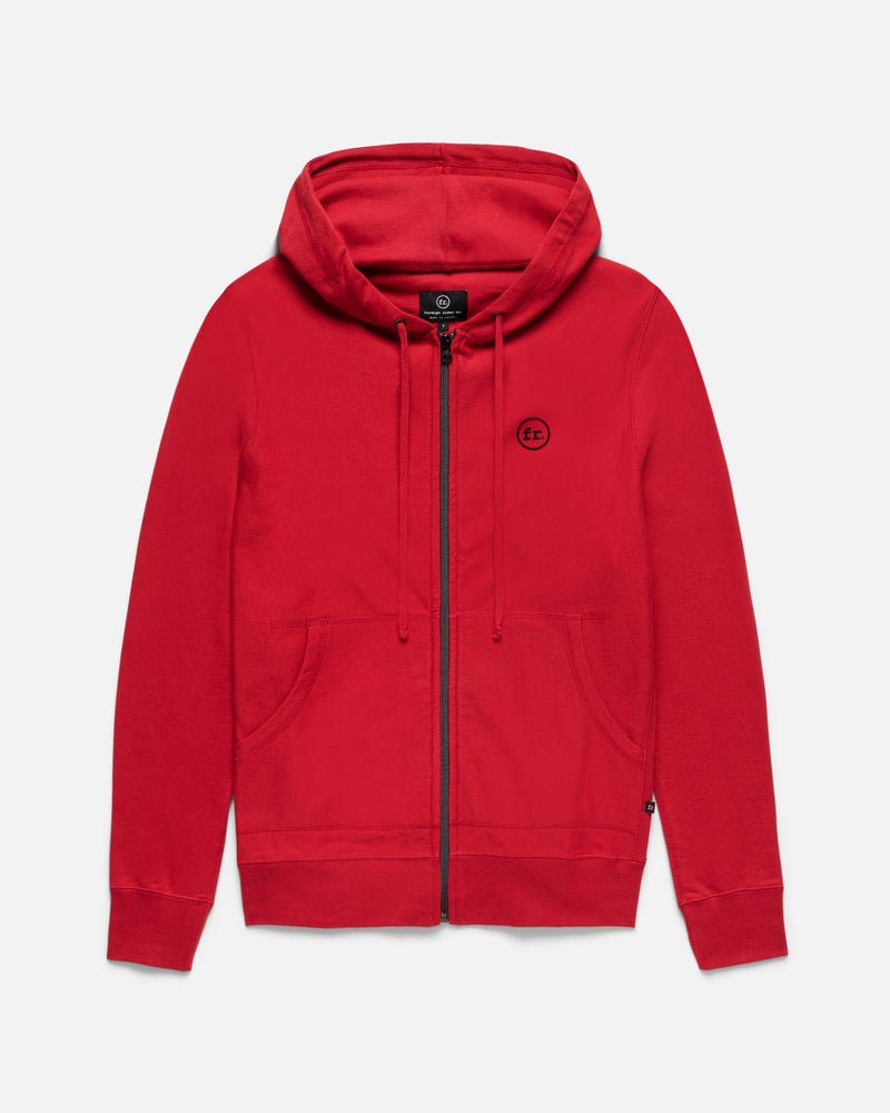 Retro Full Zip Hooded Sweatshirt - Foreign Rider Co.