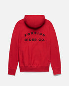 Retro Full Zip Hooded Sweatshirt - Foreign Rider Co.