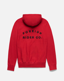 Retro Full Zip Hooded Sweatshirt - Foreign Rider Co.