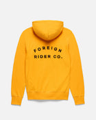 Retro Full Zip Hooded Sweatshirt - Foreign Rider Co.