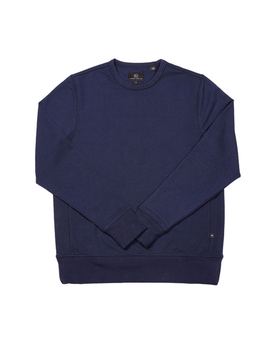 Solace Crewneck Navy - Foreign Rider Co.