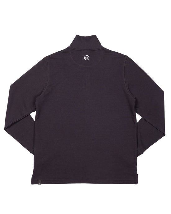 Solace Quarter Zip Black - Foreign Rider Co.